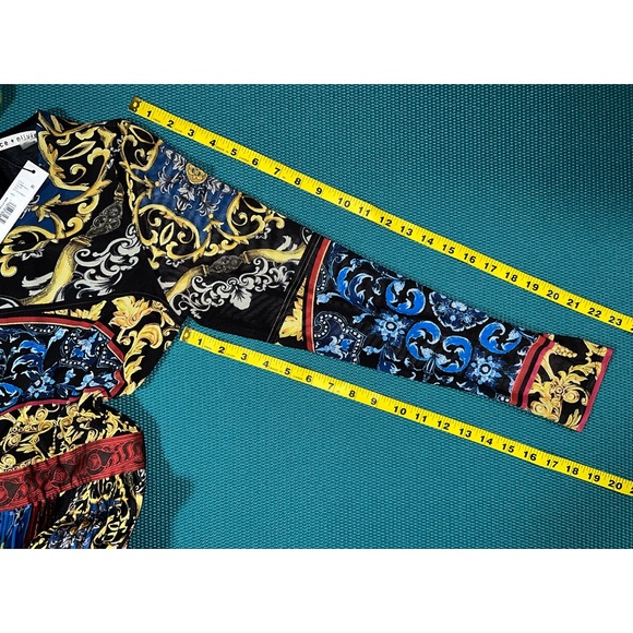 Alice + Olivia Ivey Multicolored Pleated Skirt Maxi Dress - Picture 11 of 15